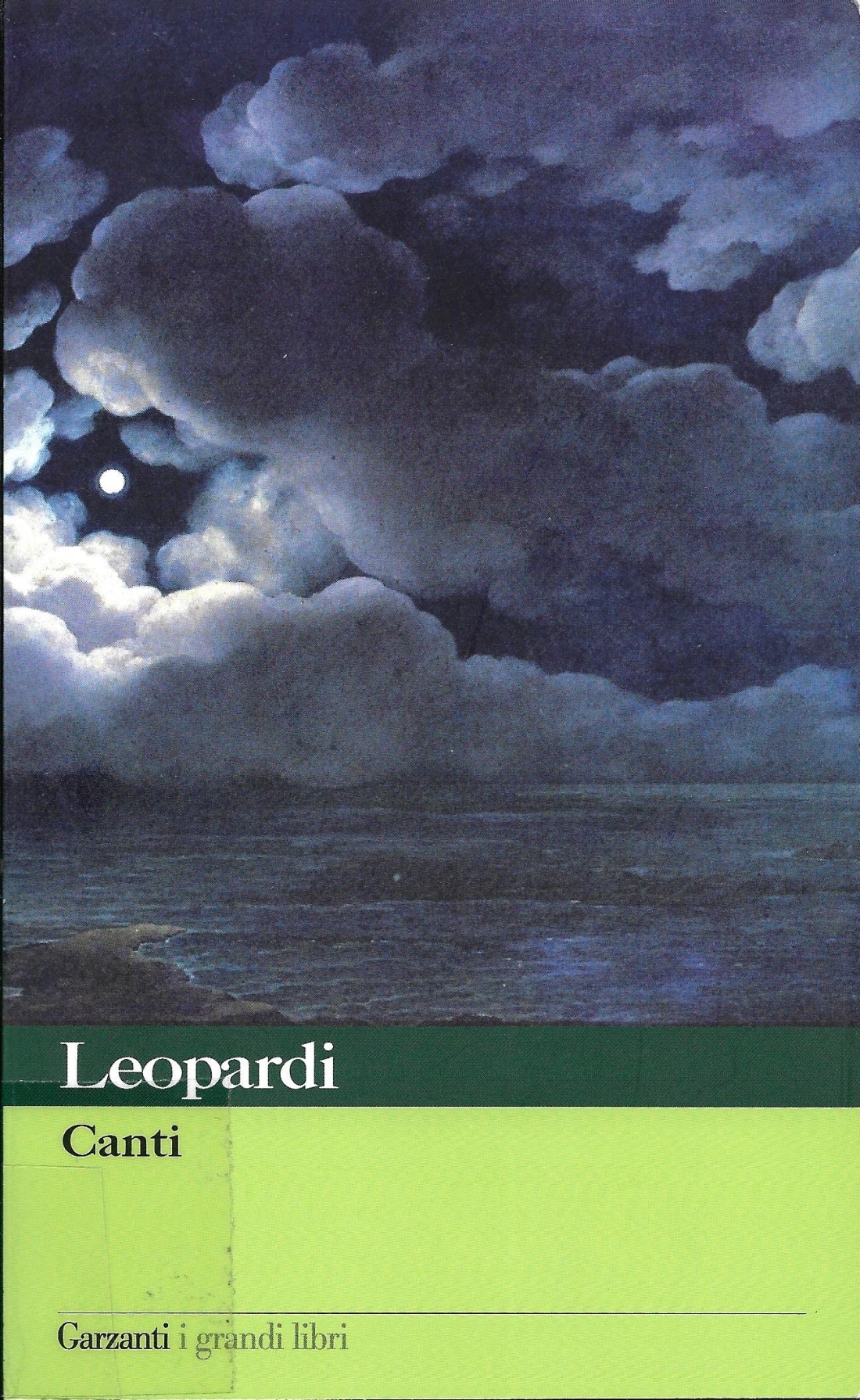 Giacomo Leopardi, Canti